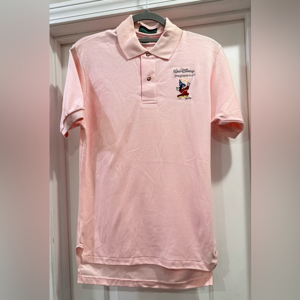 Walt Disney World Vintage Cast OUTER BANKS Polo Size Small Mickey Mouse
